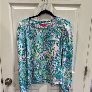 Lilly Pulitzer Multicolor Floral Blouse